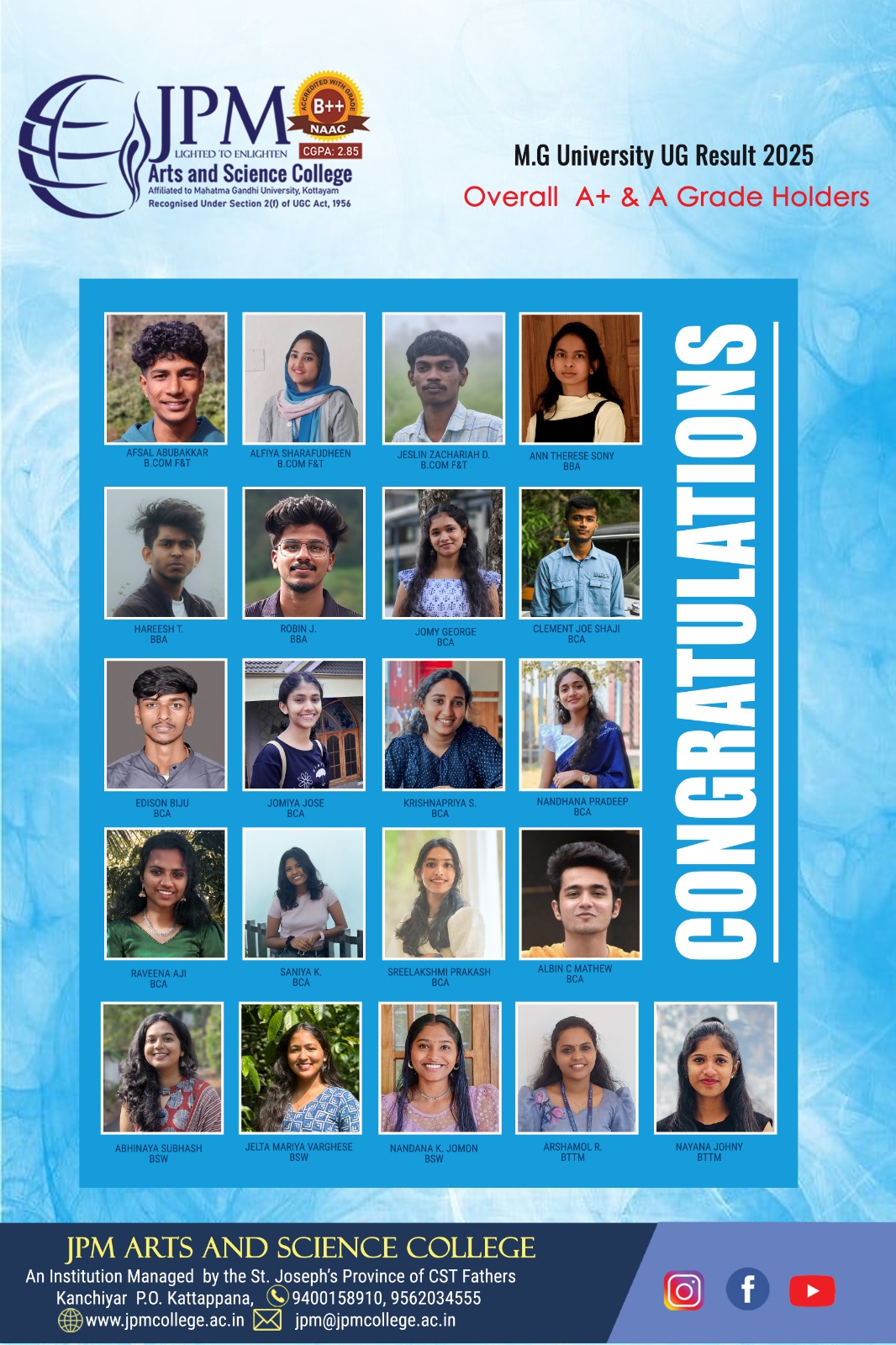 CONGRATULATIONS